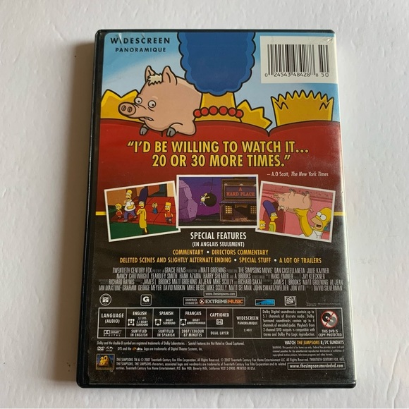 The Simpsons Movie DVD - Picture 3 of 3